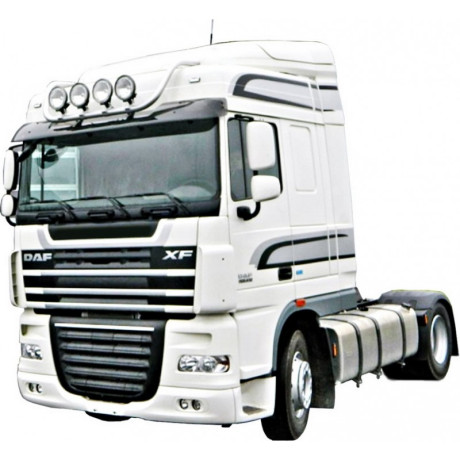 Дуга на крышу для дополнительных фар DAF FT XF105.410-460 (2008-2013)(Нерж. Сталь) купить недорого с доставкой в Баган