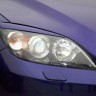 Накладки на фары (реснички) короткие var №1 для Mazda 3 Hatchback (2004-2009) купить недорого с доставкой в Баган