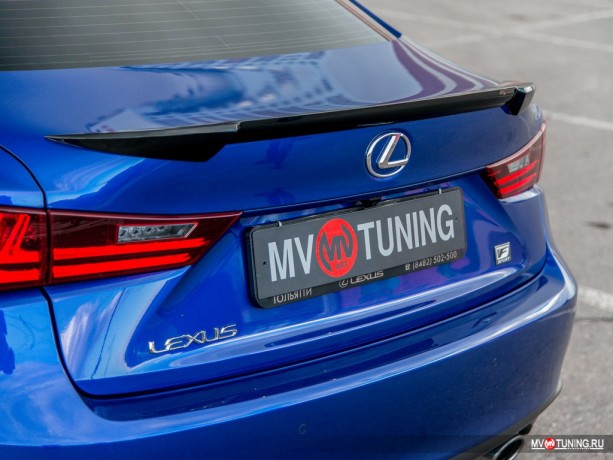 Спойлер на крышу багажника для Lexus IS III (2013-н.в.) купить недорого с доставкой в Баган