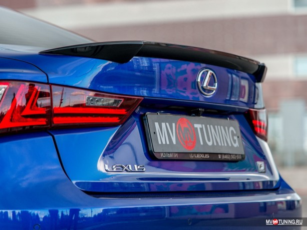 Спойлер на крышу багажника для Lexus IS III (2013-н.в.) купить недорого с доставкой в Баган