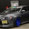 Спойлер переднего бампера (под клыки) для Mitsubishi Lancer X купить недорого с доставкой в Баган