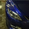 Накладки на фары (реснички)(с адаптивными фарами) для Mazda 6 (2010-2012) купить недорого с доставкой в Баган