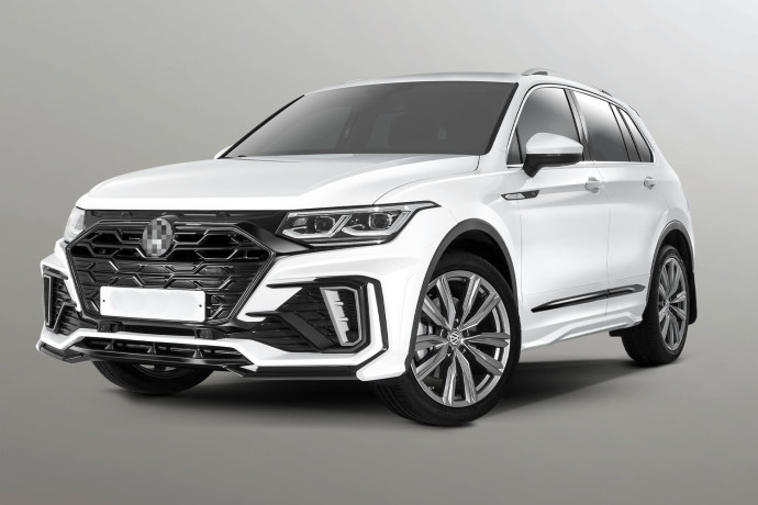Аэродинамический обвес для Volkswagen Tiguan (2020-н.в.) купить недорого с доставкой в Баган