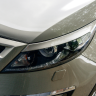 Накладки на фары (реснички) для KIA Sportage (3rd) (2010-2016) купить недорого с доставкой в Баган