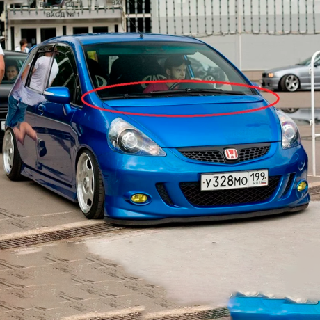 Накладка на капот "Fabolous" для Honda Fit GD купить недорого с доставкой в Баган