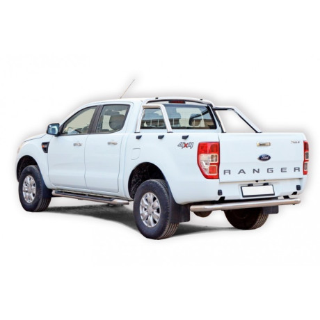 Защитная дуга багажника (d63,5) для Ford Ranger (2011-2015)(Нерж. Сталь) купить недорого с доставкой в Баган