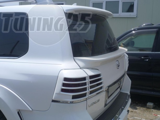 Спойлер средний (под стекло) для Lexus LX 570 (J200, 2013-2016) купить недорого с доставкой в Баган