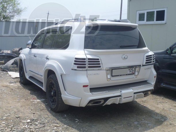 Спойлер средний (под стекло) для Lexus LX 570 (J200, 2013-2016) купить недорого с доставкой в Баган