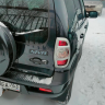 Накладки задних фонарей для Chevrolet Niv@ нового образца "Бертони" (квадратные) купить недорого с доставкой в Баган
