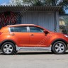 Накладки на пороги "JSW Style" для KIA Sportage (3rd) (2010-2016) купить недорого с доставкой в Баган