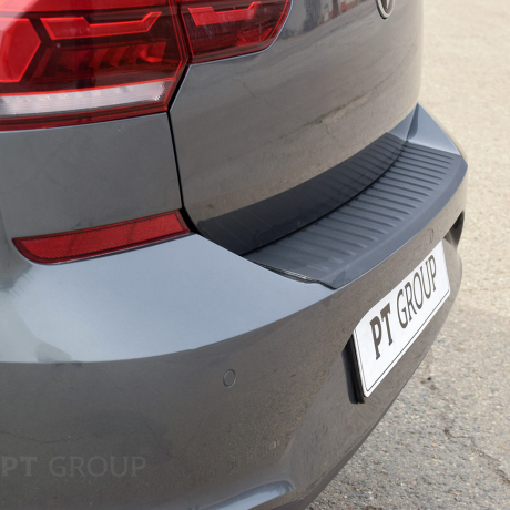 Накладка на задний бампер (ABS) Volkswagen Polo (2020-н.в.) купить недорого с доставкой в Баган