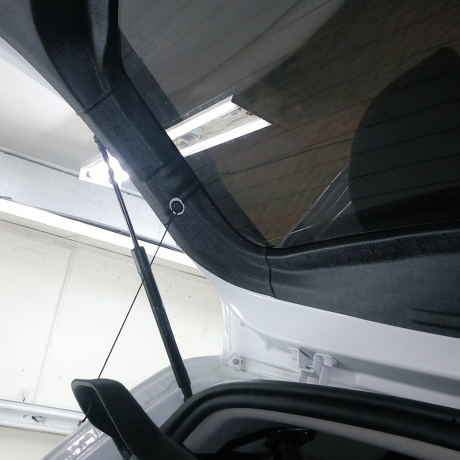 Накладка на 5-ю дверь «КАРТ» для Renault Duster рестайлинг 2015 г.в. (без комплектации) купить недорого с доставкой в Баган