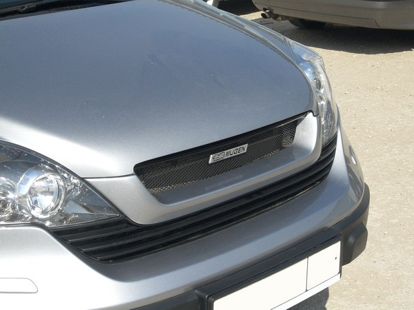 Решетка радиатора (сетка в комплекте) "MUGEN Style" для Honda CR-V (2007-2009) купить недорого с доставкой в Баган