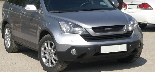 Решетка радиатора (сетка в комплекте) "MUGEN Style" для Honda CR-V (2007-2009) купить недорого с доставкой в Баган